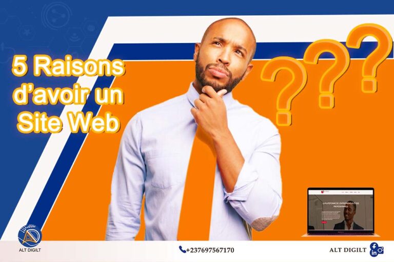 5raison d'avoir un site web