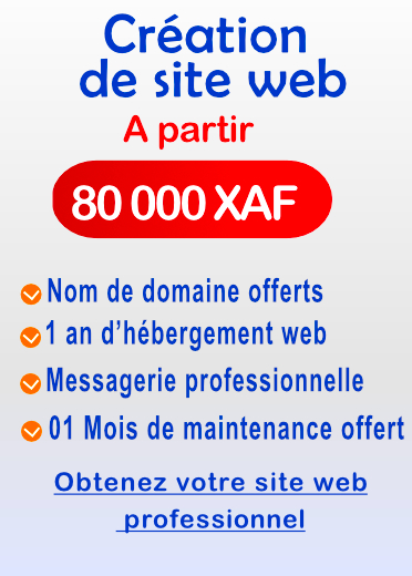 promo site web