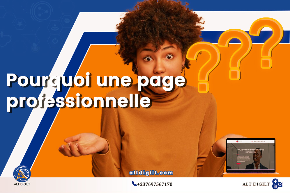 Pourquoi avoir une page professionnelle